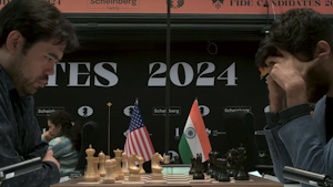 Nakamura couldn't put any pressure on Gukesh in the final round. Photo © 