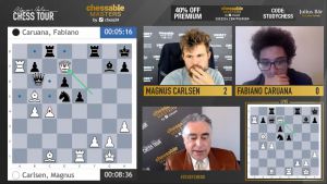 Magnus Carlsen loses to Artemiev in Chessable Masters