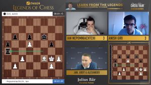 Day 11 of Chess24's Legends of Chess 2020