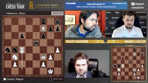 Lindores Abbey SF: Nakamura knocks out Carlsen, reaches final