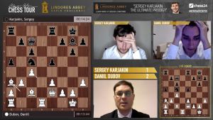 Karjakin somehow survives to fight another day against Dubov in the  Lindores Abbey Rapid Challenge