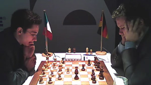 Caruana beat Naiditsch. Photo © 