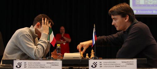 Fabiano Caruana against Alexander Morozevich