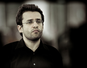 The winner Levon Aronian. A surge of four wins in a row after losing in the first round took him to victory with a round to spare. Photo © Fred Lucas 