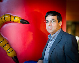 Anand is number one in November, but for how long? Photo © Fred Lucas. 