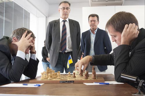 Vassily Ivanchuk against Francisco Vallejo Pons