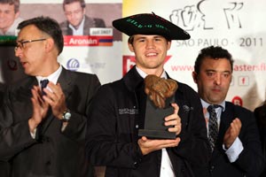 Winner Magnus Carlsen. Photo © 