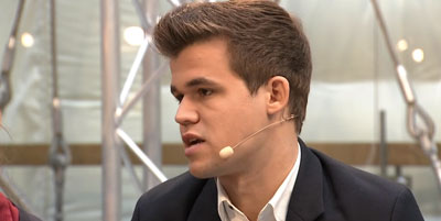 Carlsen post-game