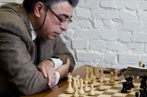 The return of Yasser Seirawan. He looked in decent shape in the first round but games with black will be the real test. 