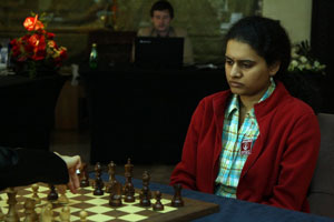 Humpy Koneru qualifies for World Women's Championship Match after winning the final game to finish. Photo © Maria Bolshakova and Karlovich Anastasiya 