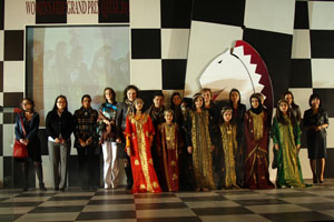 Opening ceremony for the Doha Women's Grand Prix. Photo © 