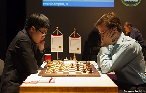 Le Quang Liem drew against Georg Meier in Round 6