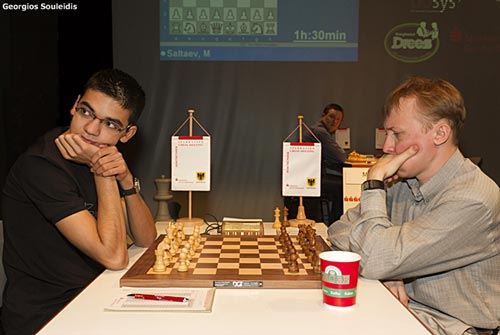 Anish Giri against Ruslan Ponomariov