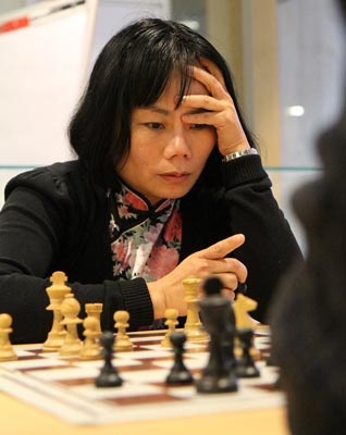 Peng Zhaoqin winner of Group 1