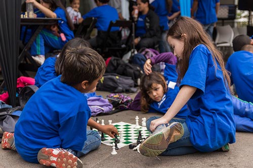 The event is also a chess festival