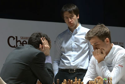 Caruana, Radjabov and Carlsen