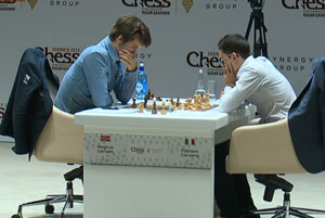 Wesley So and Magnus Carlsen lead the Gashimov Memorial after