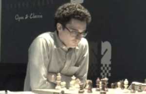 Fabiano Caruana joins the leaders after 4 rounds of the GRENKE Classic. Photo © 