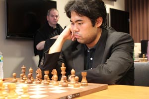 Nakamura won 2-0 in round 3 against Alexandra Kosteniuk. Photo © 