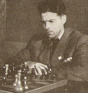 Capablanca at the 2nd Moscow International (1935).