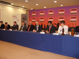 Everybody present at the opening of the 2nd London Chess Classic. Photo ©