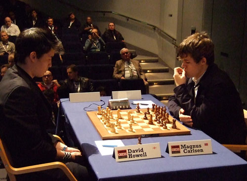 David Howell vs Magnus Carlsen (2010)