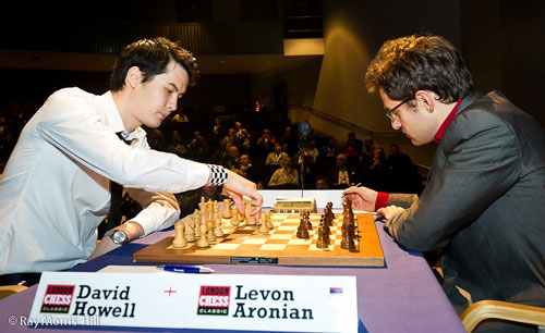 David Howell against Levon Aronian