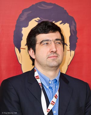 Vladimir Kramnik increase in rating makes it four players over 2800 for London. Photo © Ray Morris-Hill. 