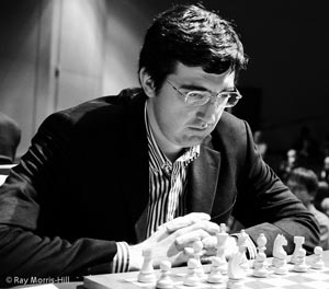 Vladimir Kramnik managed the win he needed to keep his chances going of winning the London Chess Classic. Photo © Ray Morris-Hill. 