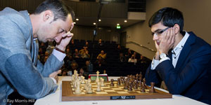 Topalov was defeated by Giri in the first round of the London Chess Classic. Photo © Ray Morris-Hill.