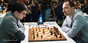 Maxime Vachier-Lagrave beat Veselin Topalov in round 3. Photo © Ray Morris-Hill. Photo © 