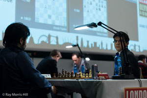 Nakamura lost to Giri in Round 8. Photo © Ray Morris-Hill. 