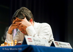 Hikaru Nakamura defeated Vladimir Kramnik and Boris Gelfand on the final day to win the 5th London Chess Classic. Photo © Ray Morris-Hill. 