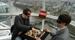 Short and McShane in the London Eye. 