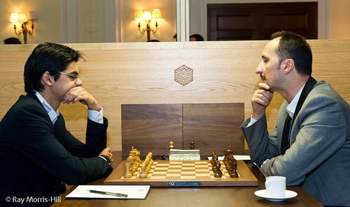 Anish Giri against Veselin Topalov