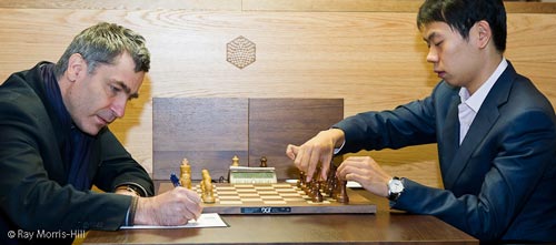 Ivanchuk against Wang Hao