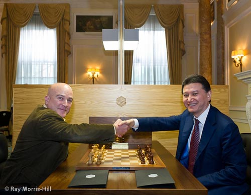 Andrew Paulson and Kirsan Ilyumzhinov