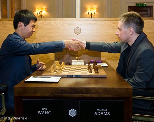 Wang Hao vs Michael Adams