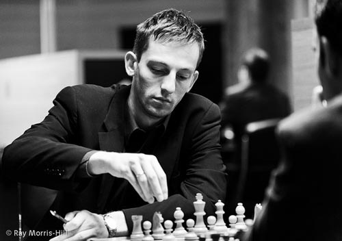 Alexander Grischuk during round 2