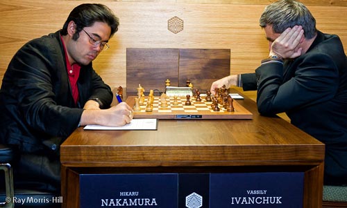 Hikaru Nakamura is now in freefall after losing his 3rd game in a row, this time to Vassily Ivanchuk