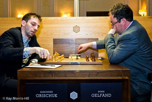 Alexander Grischuk defeated Boris Gelfand