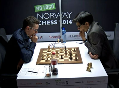 Caruana vs Giri