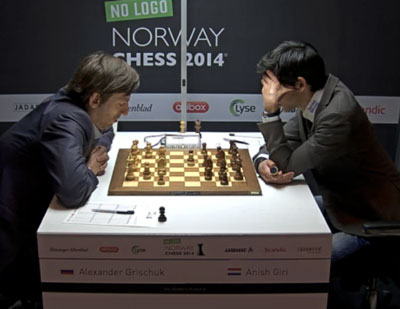 Grischuk vs Giri