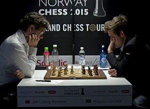 Norway Chess 7: Carlsen's no. 1 in peril after Kramnik loss