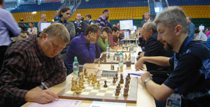 Shirov beat Meizis in Spain's Match against Latvia