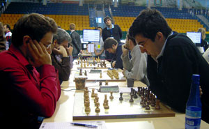 Aronian and Kramnik draw. Photo © 