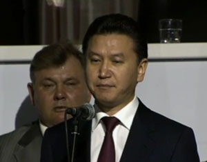 FIDE President Kirsan Ilyumzhinov