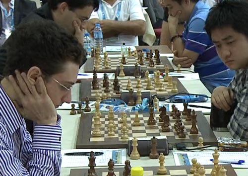 Fabiano Caruana vs Wang Hao