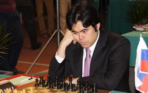 Hikaru Nakamura won in Round 1. Photo © 