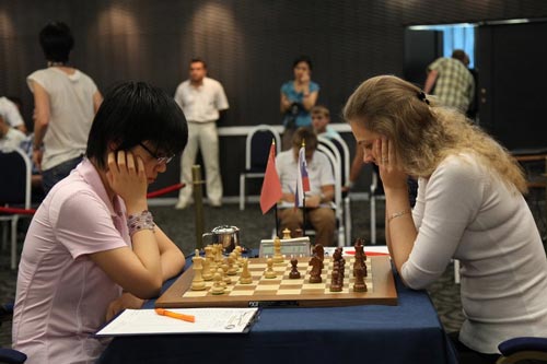 Hou Yifan won yet against, this time against Anna Muzychuk